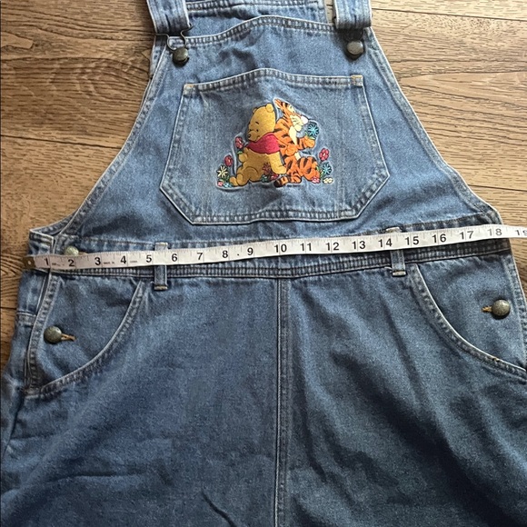 Disney Blue Denim Overalls with Winnie the Pooh Embroidery large - Picture 7 of 7